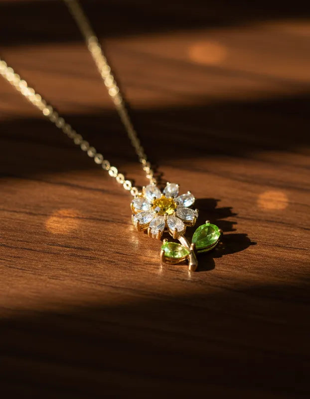 Collar Con Dije | Chapa De Oro De 18K | Con Tarjeta y Caja